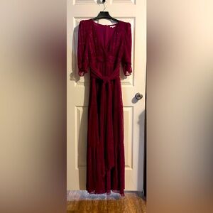 Tularosa Deep Fuschia Jainey Maxi Dress - Small